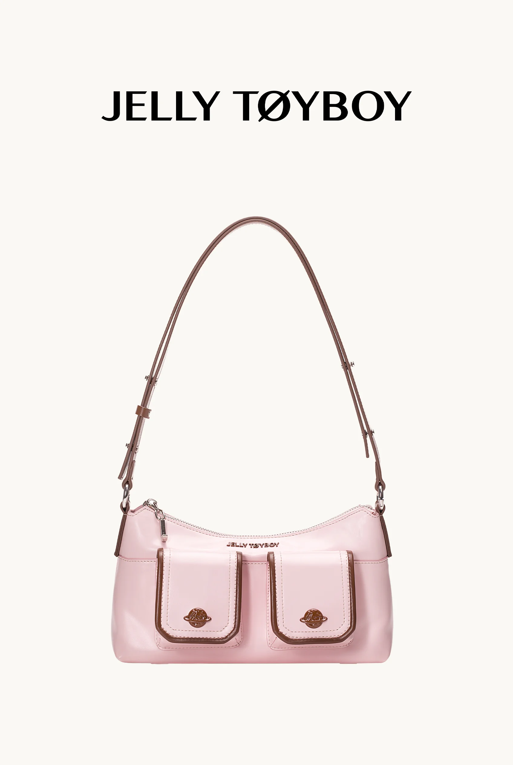 Jellytoyboy New niche high-end commuter single-shoulder crossbody women's bag | JTB Planet Box Underarm Bag