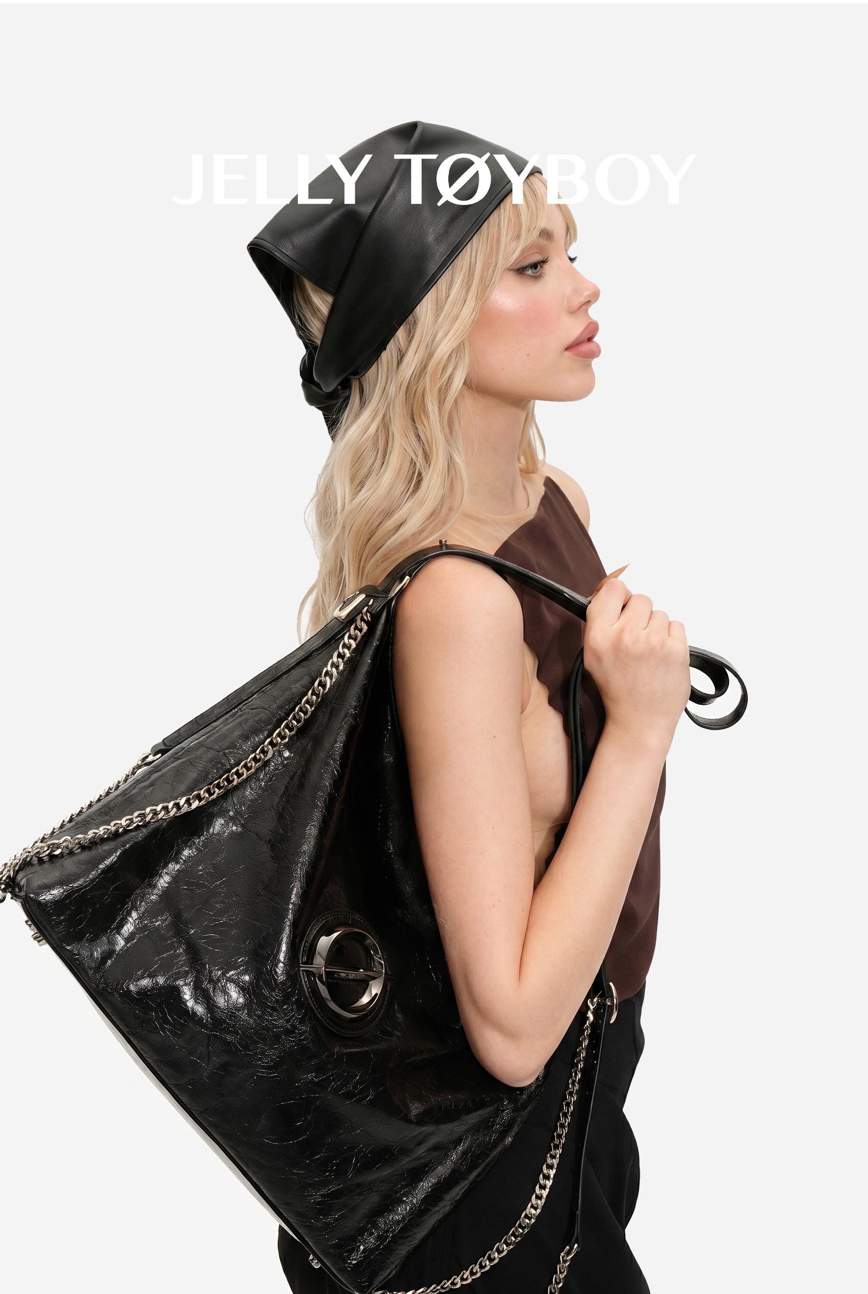 Jellytoyboy Women Designer Premium Leather Roamer Tote Bag Large Capacity Commuter | JTB Roaming package 