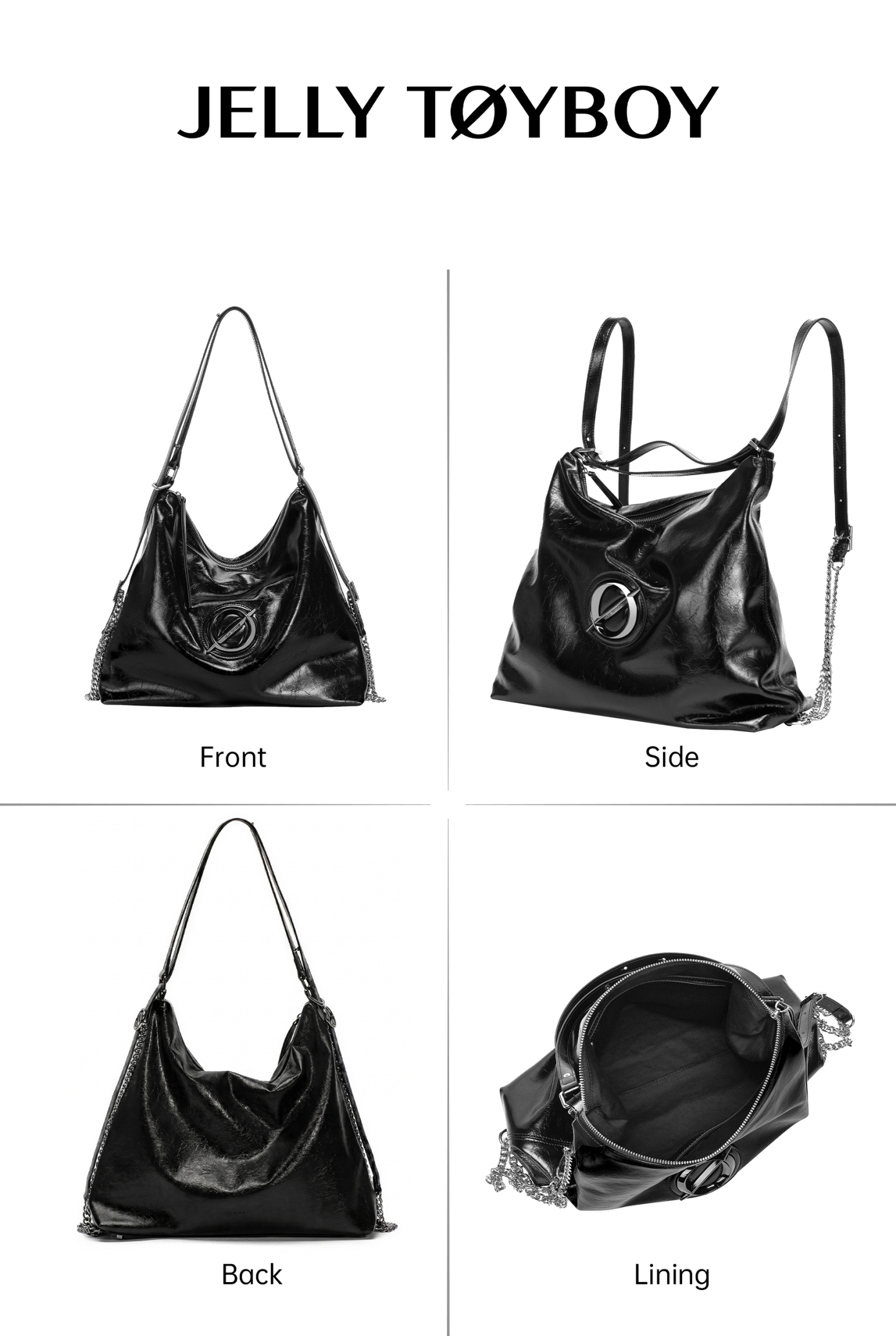 Jellytoyboy Women Designer Premium Leather Roamer Tote Bag Large Capacity Commuter | JTB Roaming package 