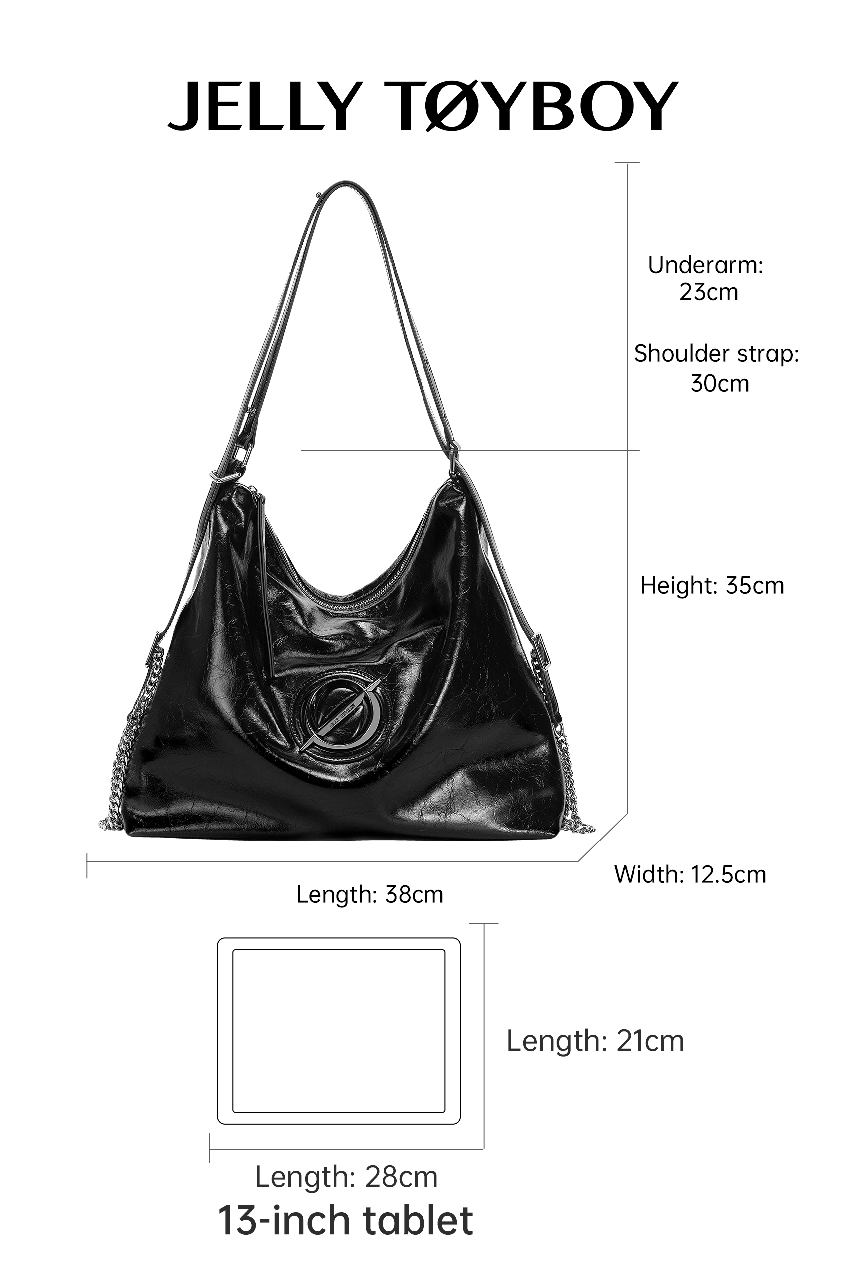 Jellytoyboy Women Designer Premium Leather Roamer Tote Bag Large Capacity Commuter | JTB Roaming package 