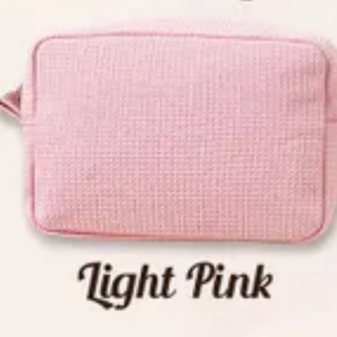 Waffle Clutch Bag | Custom Embroidered Logo Large Toiletry Bag
