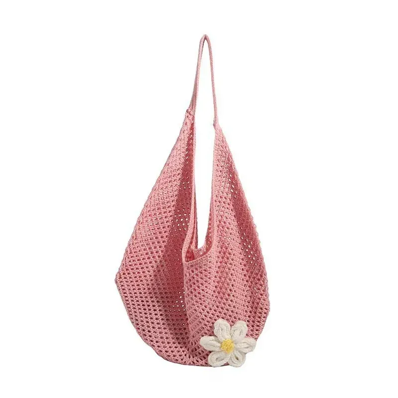 Women Large Capacity Shoulder Bag New Style Tote Bag High-End Woven Straw Bag for Ladies