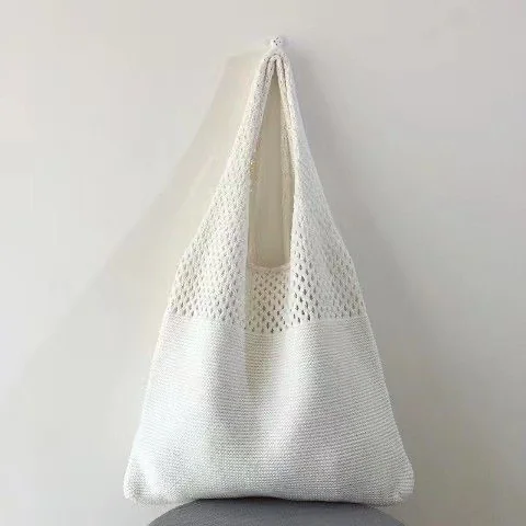High-End Straw Tote Bag | Large Capacity Shoulder Bag for Women