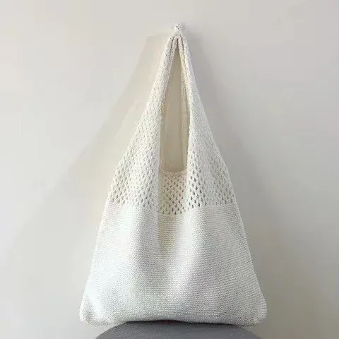 Women Large Capacity Shoulder Bag New Style Tote Bag High-End Woven Straw Bag for Ladies