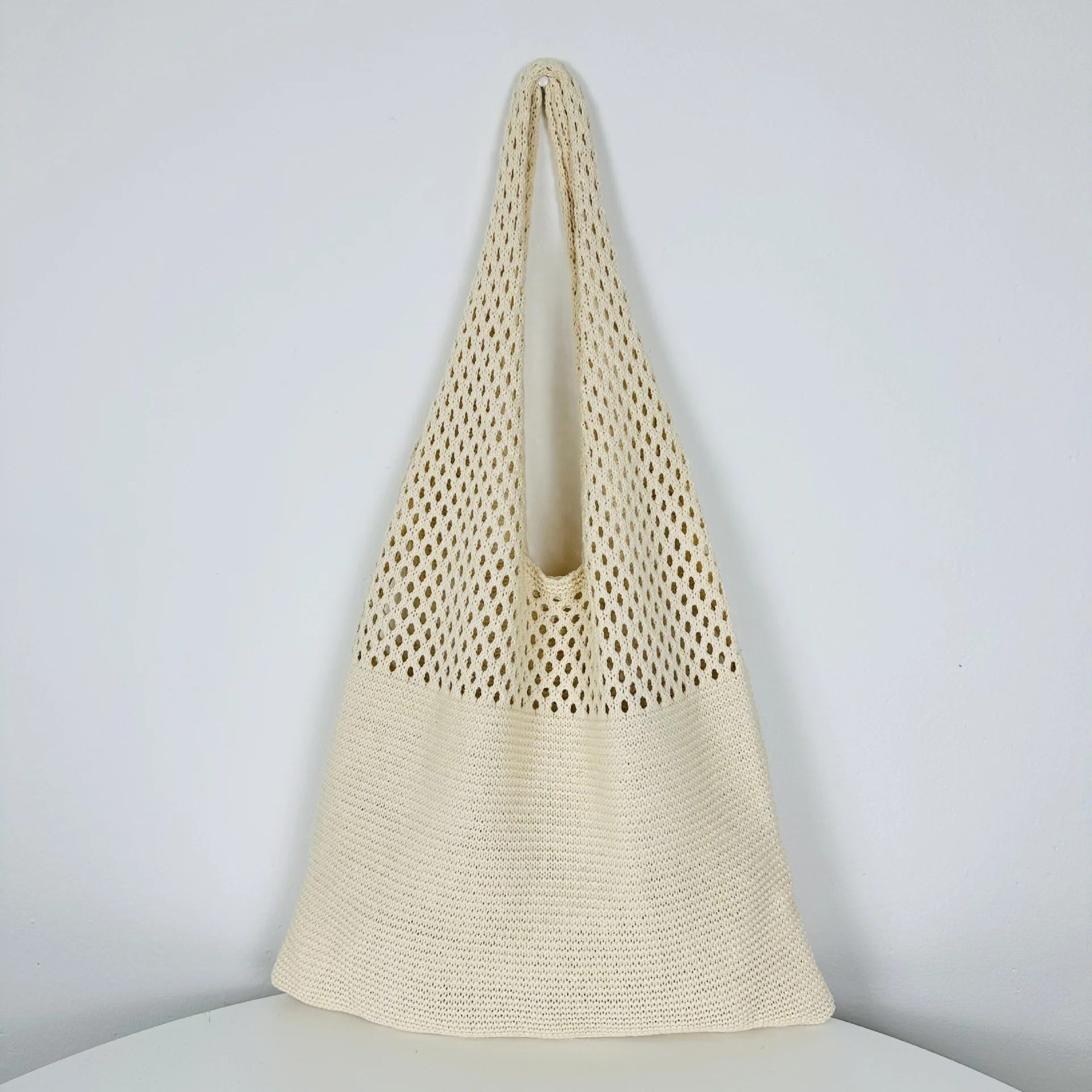Women Large Capacity Shoulder Bag New Style Tote Bag High-End Woven Straw Bag for Ladies