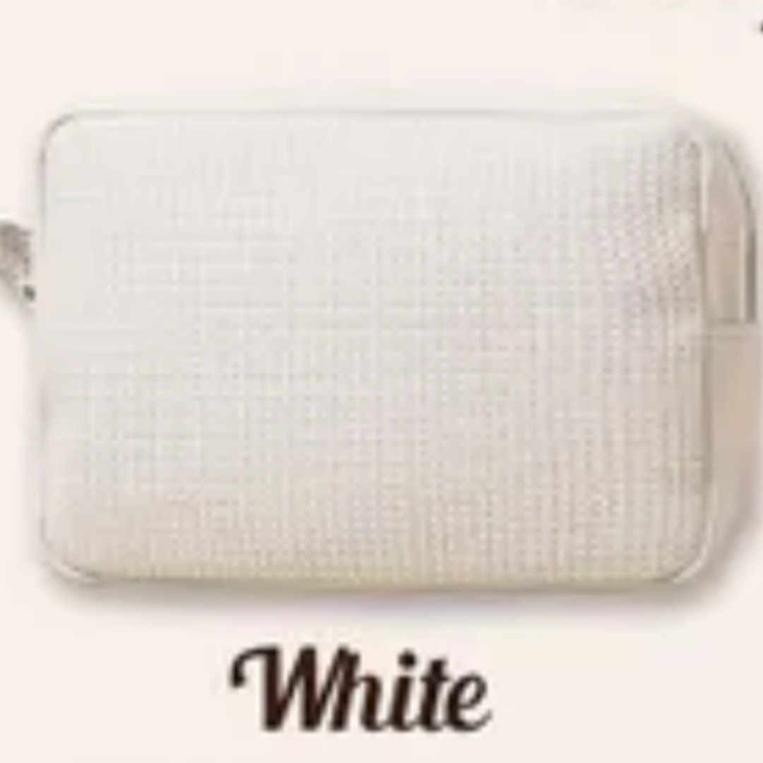 Waffle Clutch Bag | Custom Embroidered Logo Large Toiletry Bag