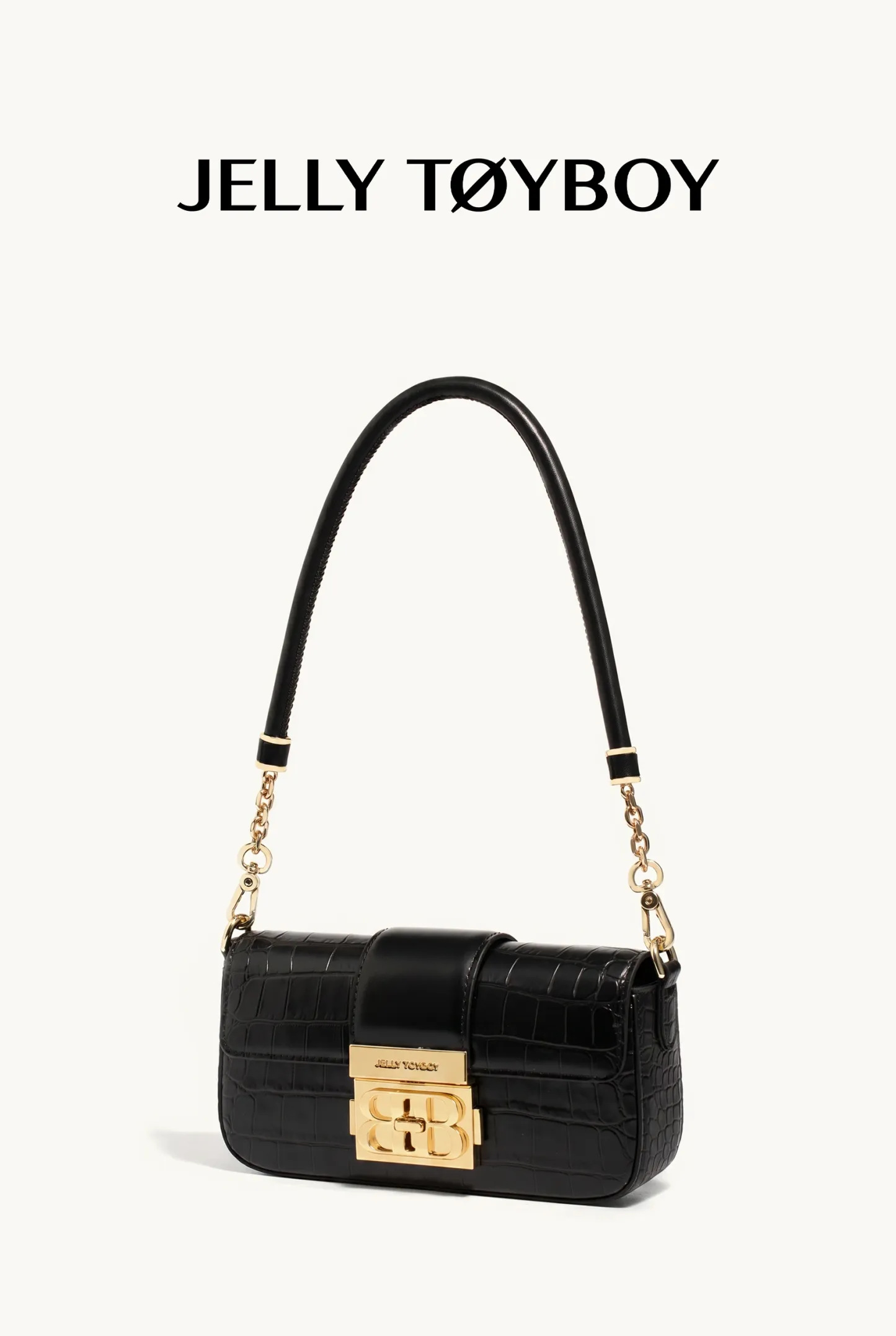 Jellytoyboy women small work luxury cross-body armpit bag | JTB harmonica bag.