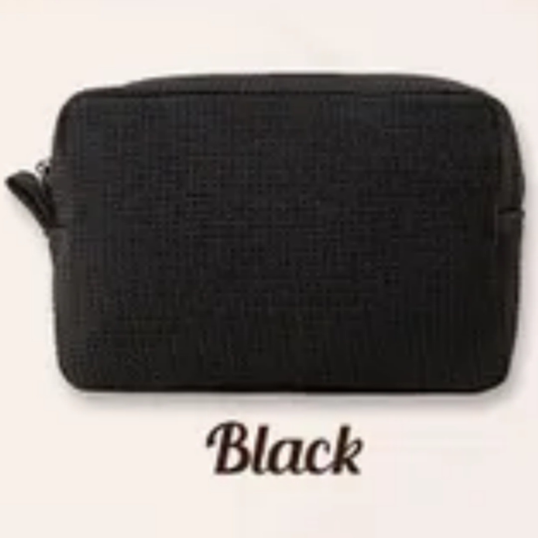 Waffle Clutch Bag | Custom Embroidered Logo Large Toiletry Bag