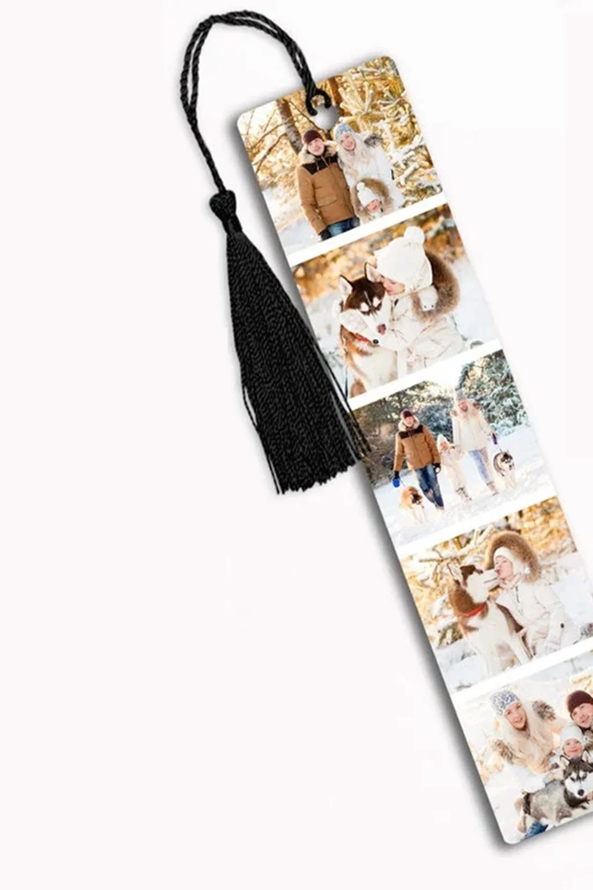 Custom Aluminum Bookmark Engraved Personalized Logo Text & Pattern