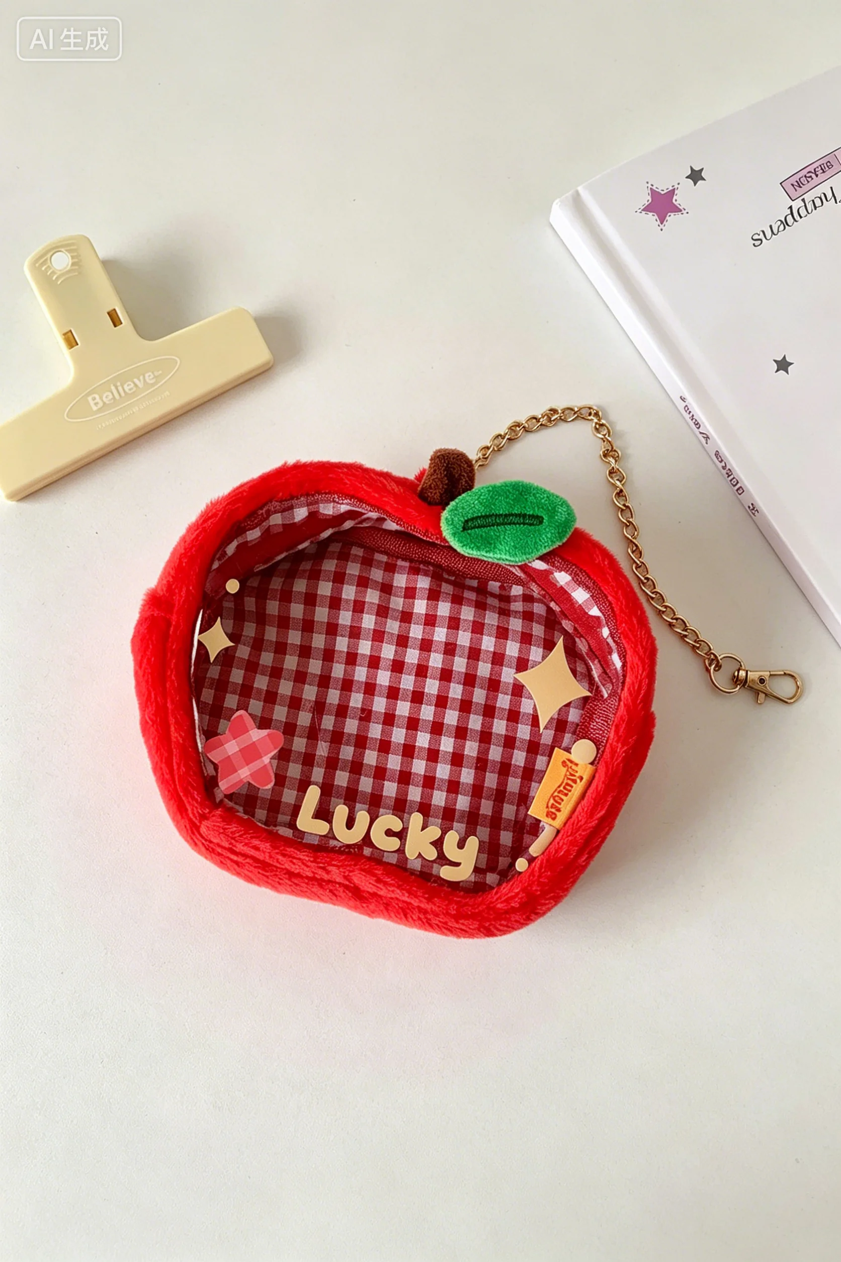 Korean Ins Style Plush Ita Bag | Mini Doll Storage Bag for Students