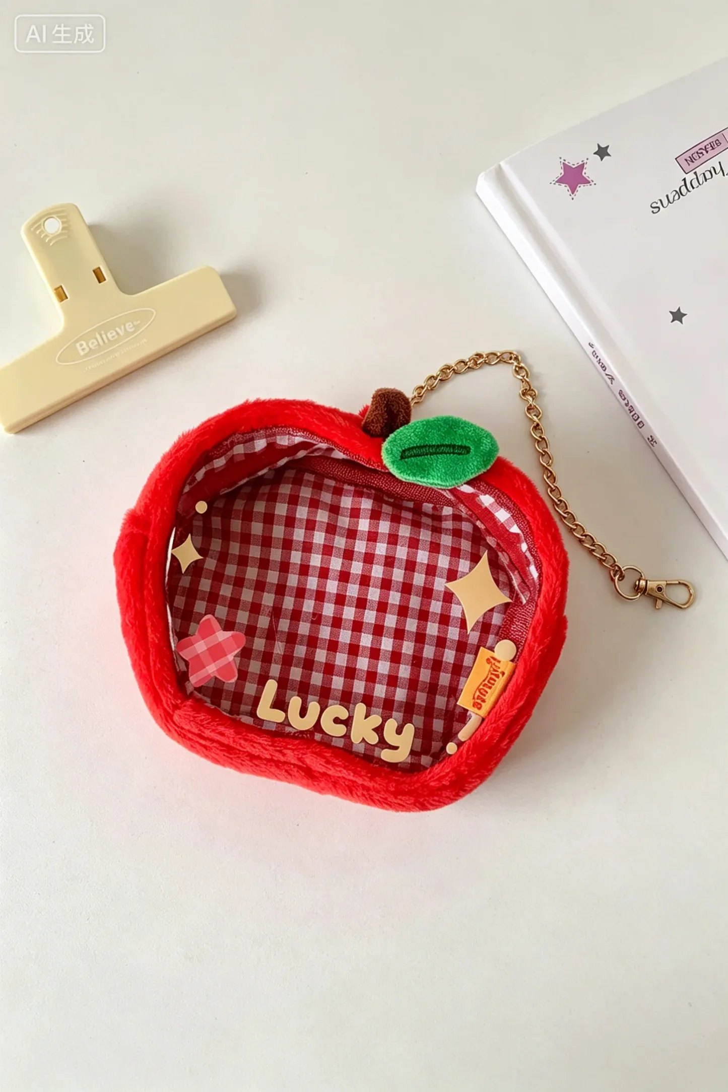 Korean Ins Style Plush Ita Bag | Mini Doll Storage Bag for Students