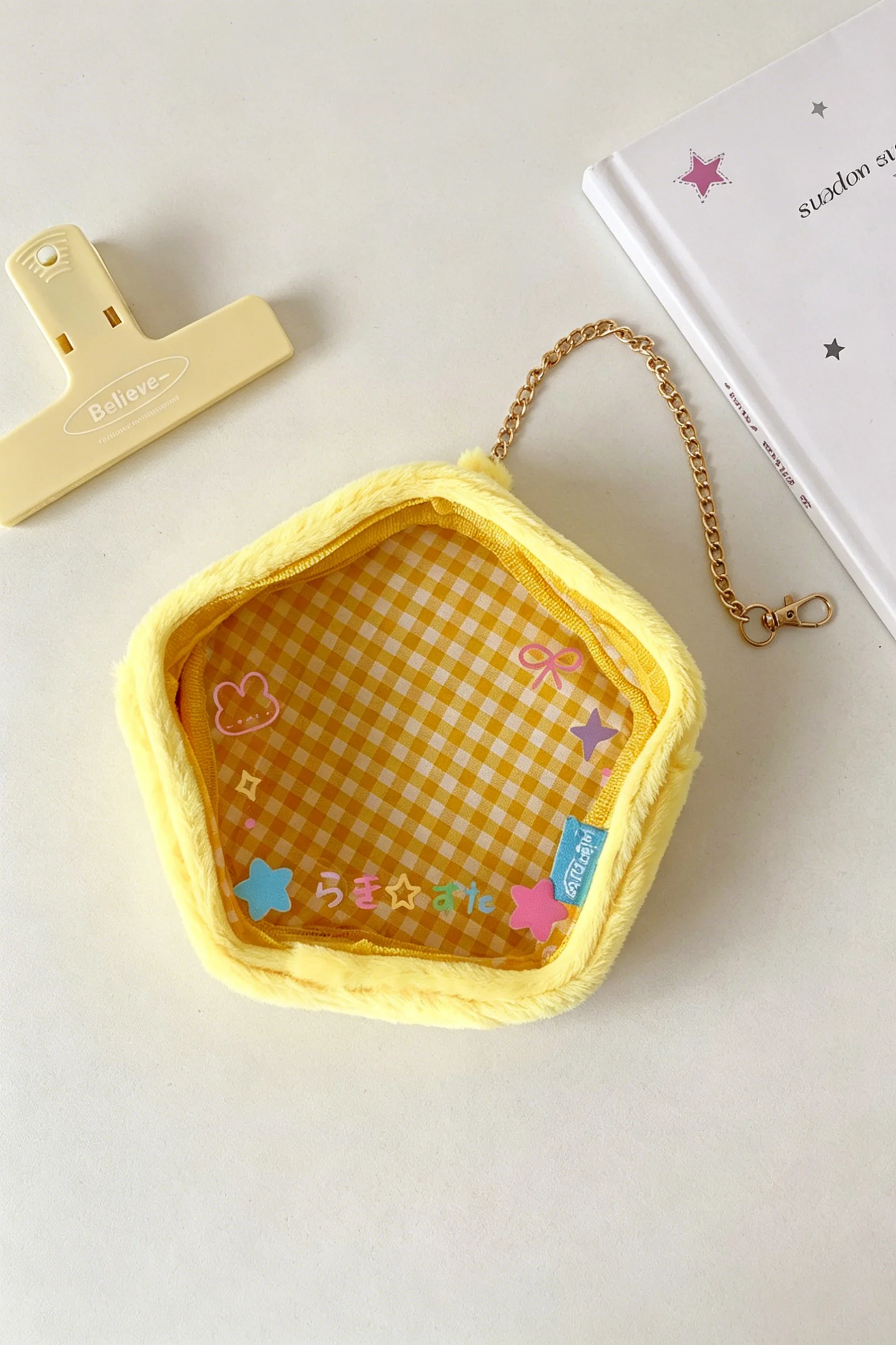 Korean Ins Style Plush Ita Bag | Mini Doll Storage Bag for Students