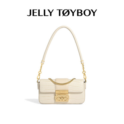 JTB harmonica bag. Spring and summer new high-end texture bag, work handbag, small tote bag, light luxury cross-body armpit bag