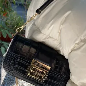 Jellytoyboy women vintage synthetic leather daily use crossbody with Sculptural Handle | JTB Harmonica Case