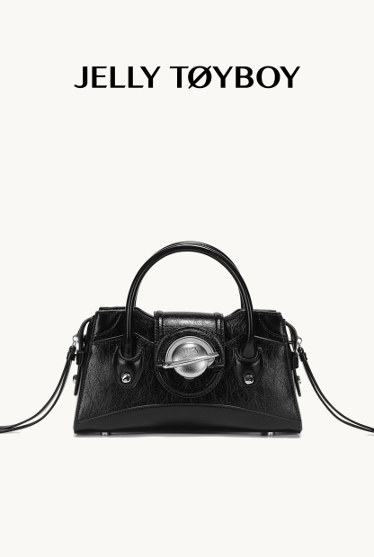 Jellytoyboy Women's New Commuter Light Luxury Niche Black Handbag | JTB Galaxy Bag