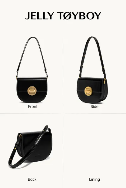 Jellytoyboy Women's Vintage Versatile Crossbody Bag Fashion Commuter Shoulder Saddle Bag | JTB Knight Bag.  
