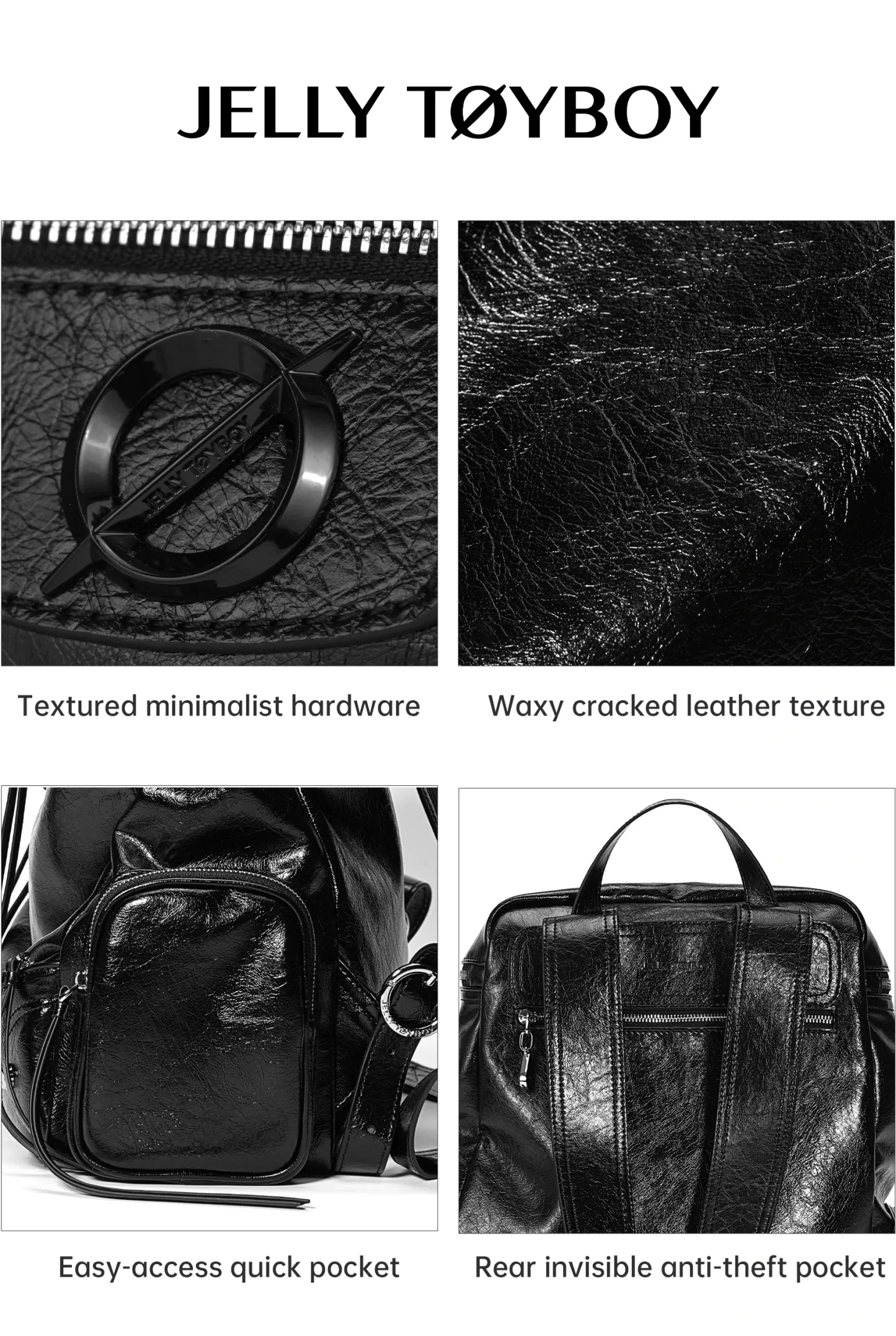 Jellytoyboy Women's Large Capacity Travel and Commuter Bag | JTB Aurora Backpack