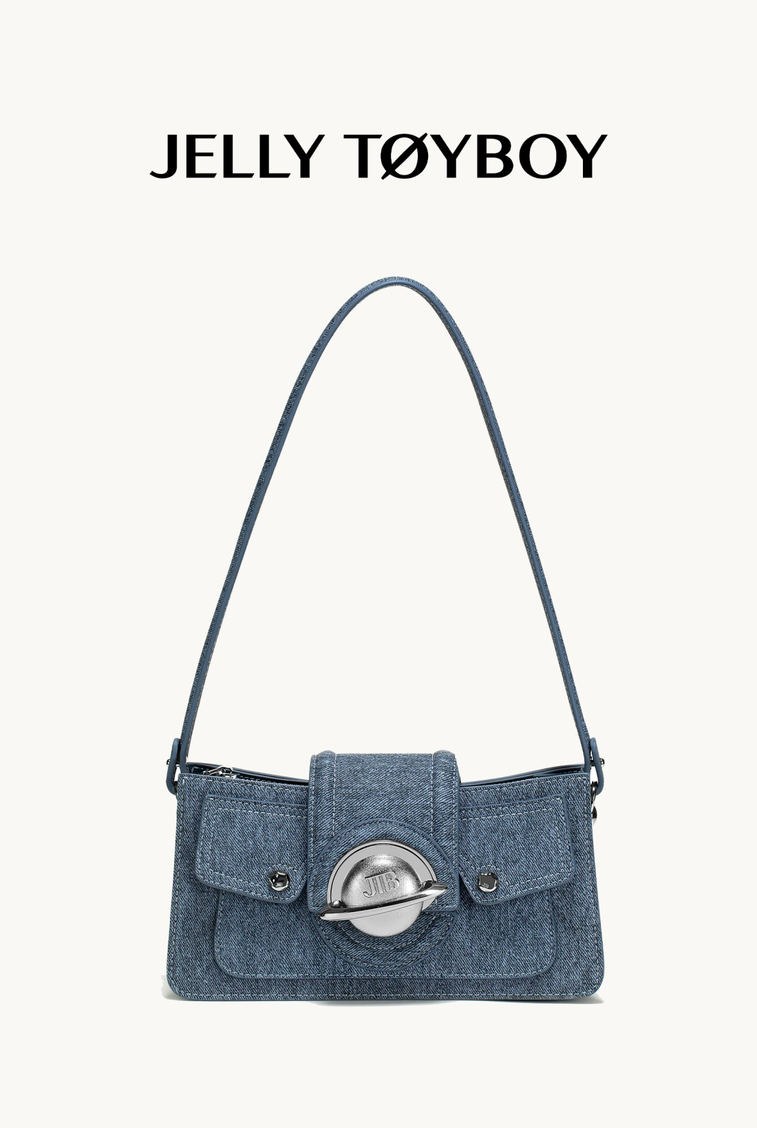 Jellytoyboy Multi-Use Denim Crossbody Bag for Everyday | JTB Millennium Bag