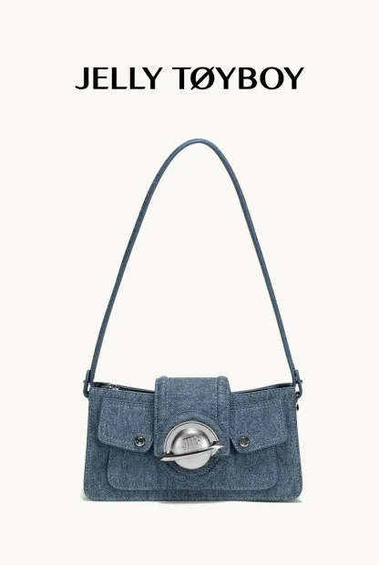 Jellytoyboy Multi-Use Denim Crossbody Bag for Everyday | JTB Millennium Bag
