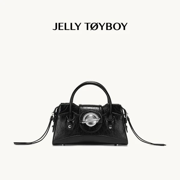 Jellytoyboy Women's New Commuter Light Luxury Niche Black Handbag | JTB Galaxy Bag