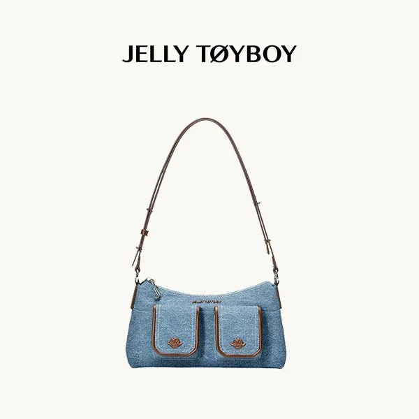 Jellytoyboy New niche high-end commuter single-shoulder crossbody women's bag | JTB Planet Box Underarm Bag