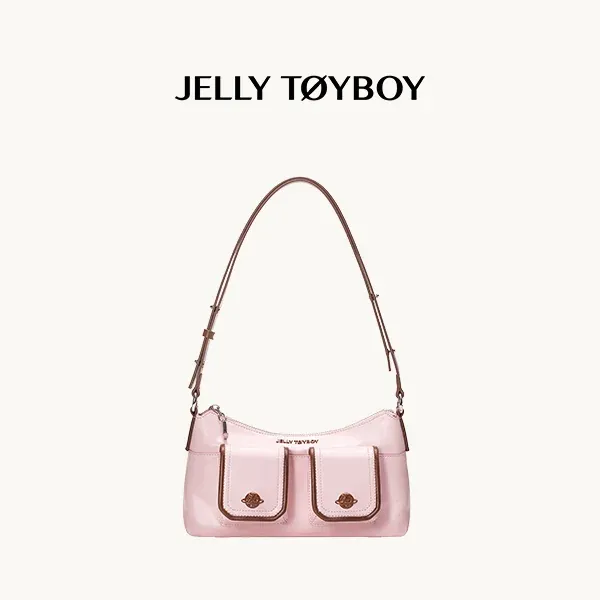 Jellytoyboy New niche high-end commuter single-shoulder crossbody women's bag | JTB Planet Box Underarm Bag