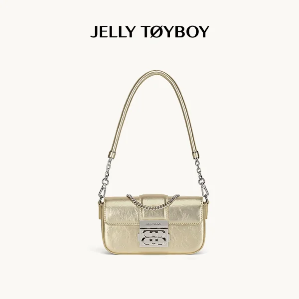 Jellytoyboy women small work luxury cross-body armpit bag | JTB harmonica bag.