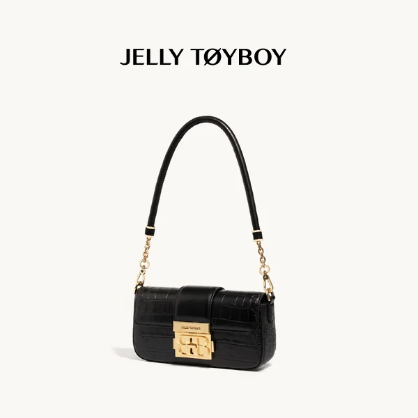 Jellytoyboy women small work luxury cross-body armpit bag | JTB harmonica bag.