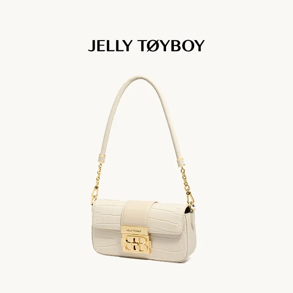 Jellytoyboy women small work luxury cross-body armpit bag | JTB harmonica bag.