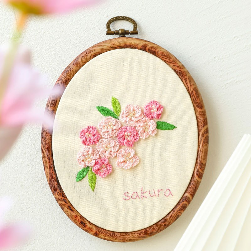 Beginner DIY Embroidery Kit French Hand Stitching Craft Supply Set