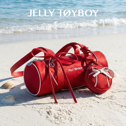 [New Product] JTB cloud hiking pen holder bag. New motorcycle bag armpit bag red animal year shoulder bag