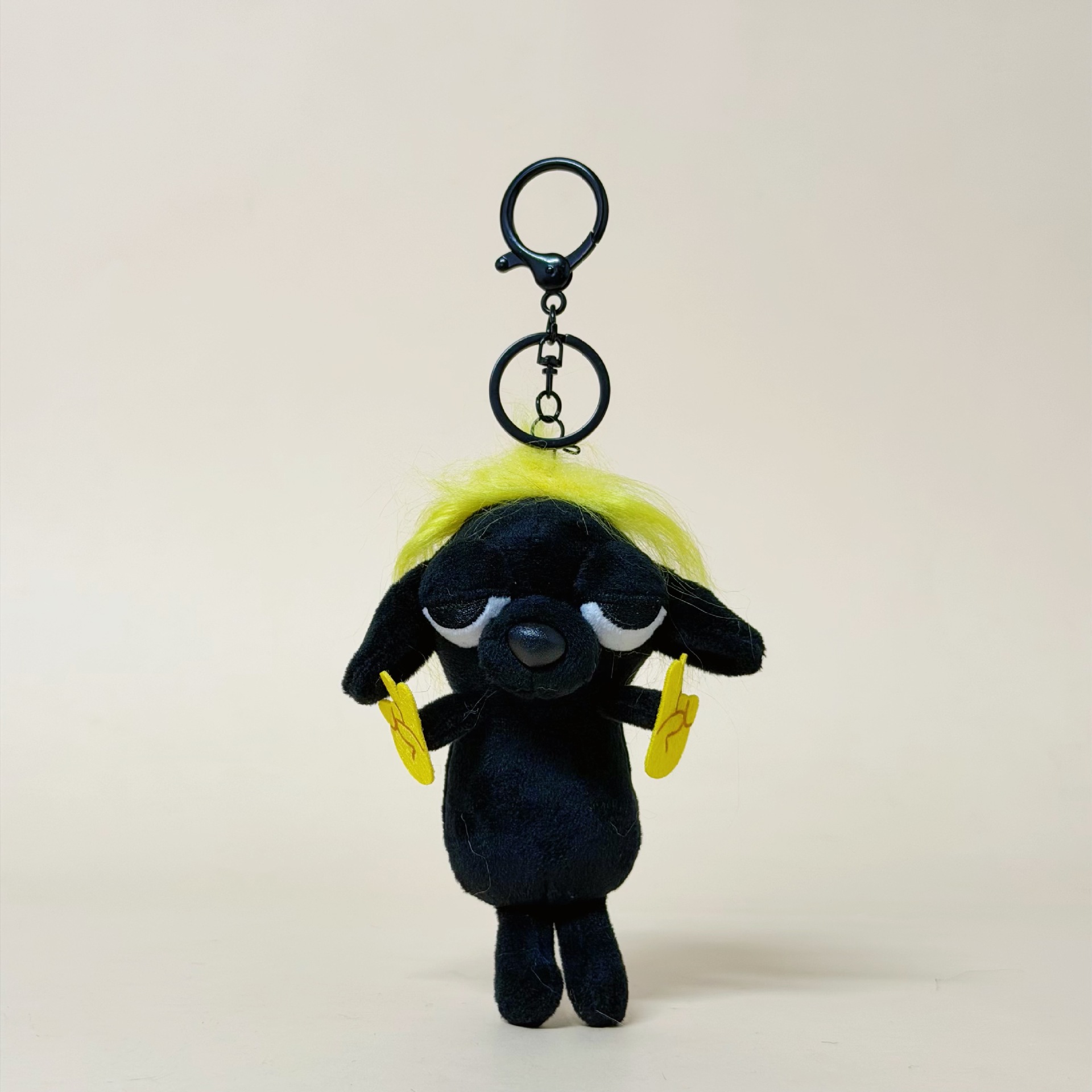 Original Scrawled Rock Chihuahua Puppy Plush Keychain Creative Doll Doll Pendant Baby Pendant Accessories