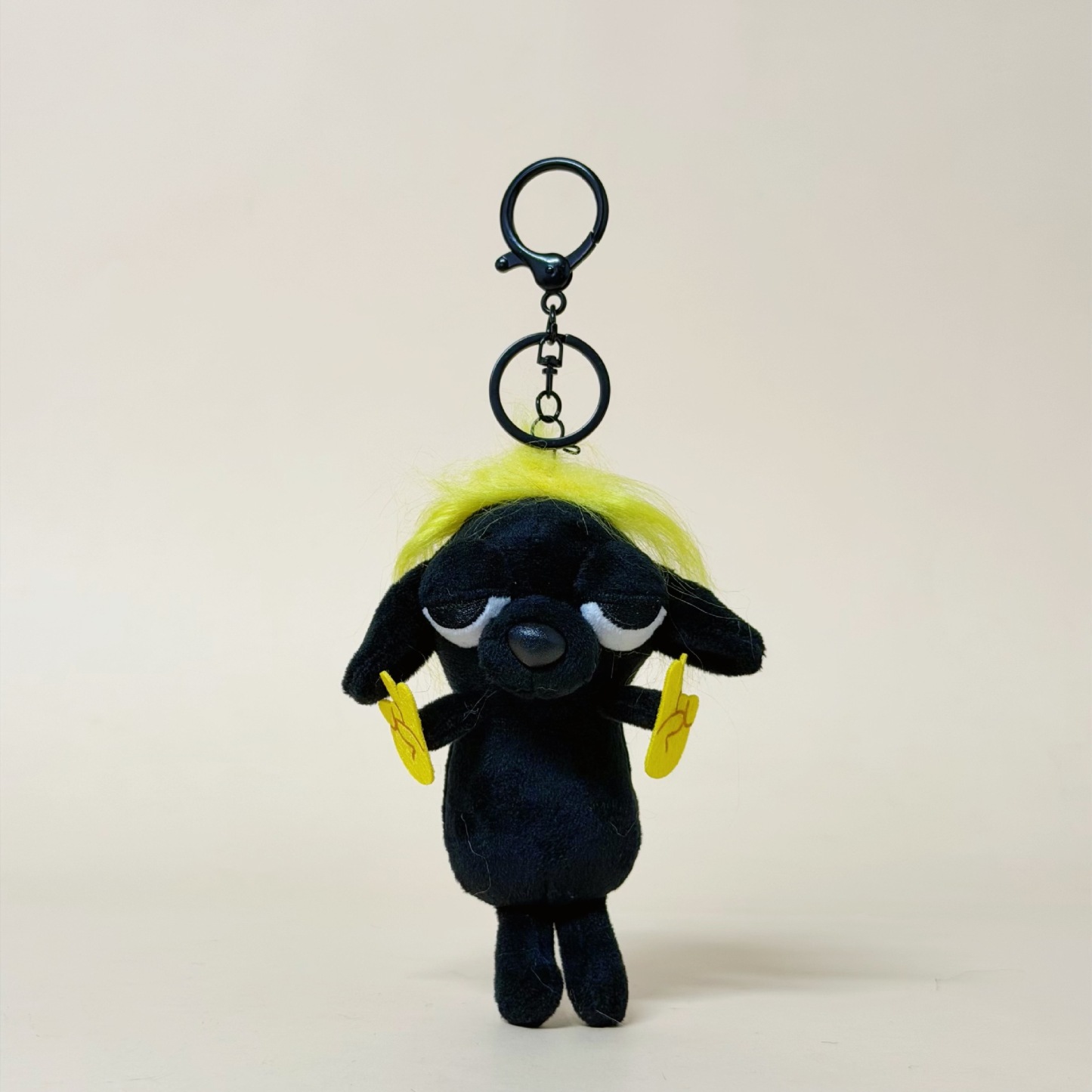 Original Scrawled Rock Chihuahua Puppy Plush Keychain Creative Doll Doll Pendant Baby Pendant Accessories