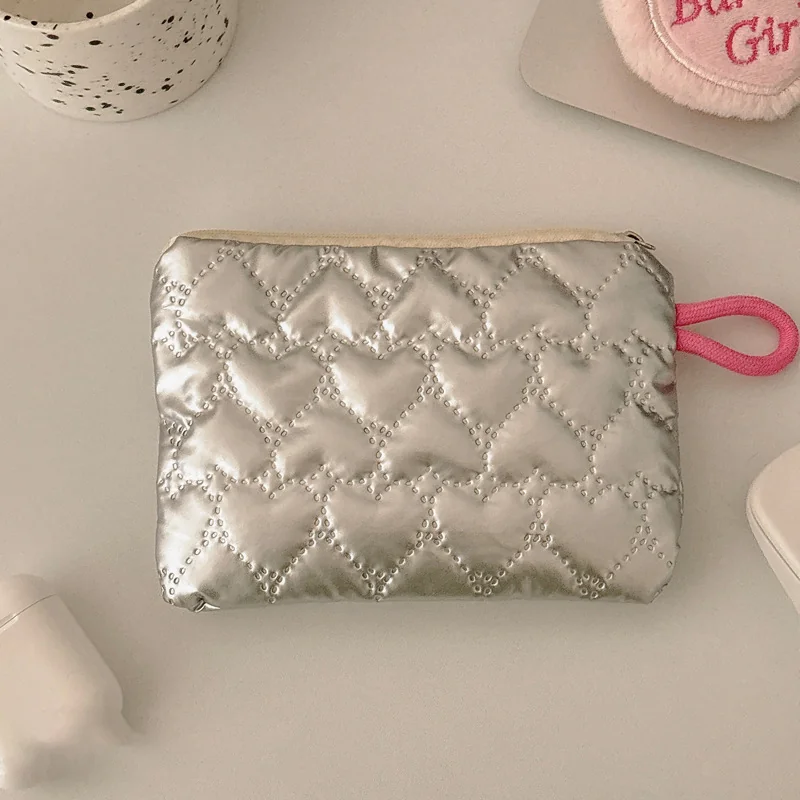 Ins Style Mini Cosmetic Pouch | Cute Portable Storage Bag for Women