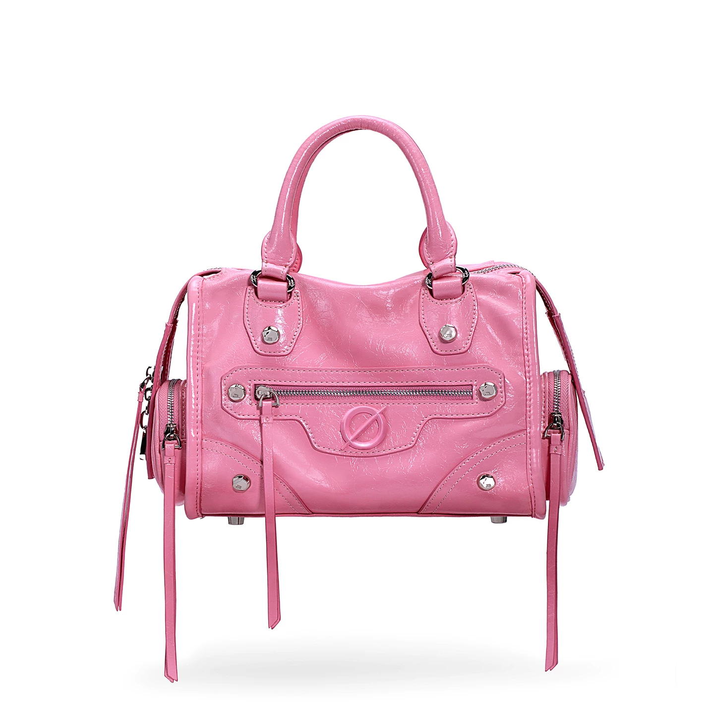 Jellytoyboy Niche Y2K Pink Motorcycle Bag - Large Capacity Edgy Crossbody for Travel & Streetwear | JTB Little Aurora Tote bag.