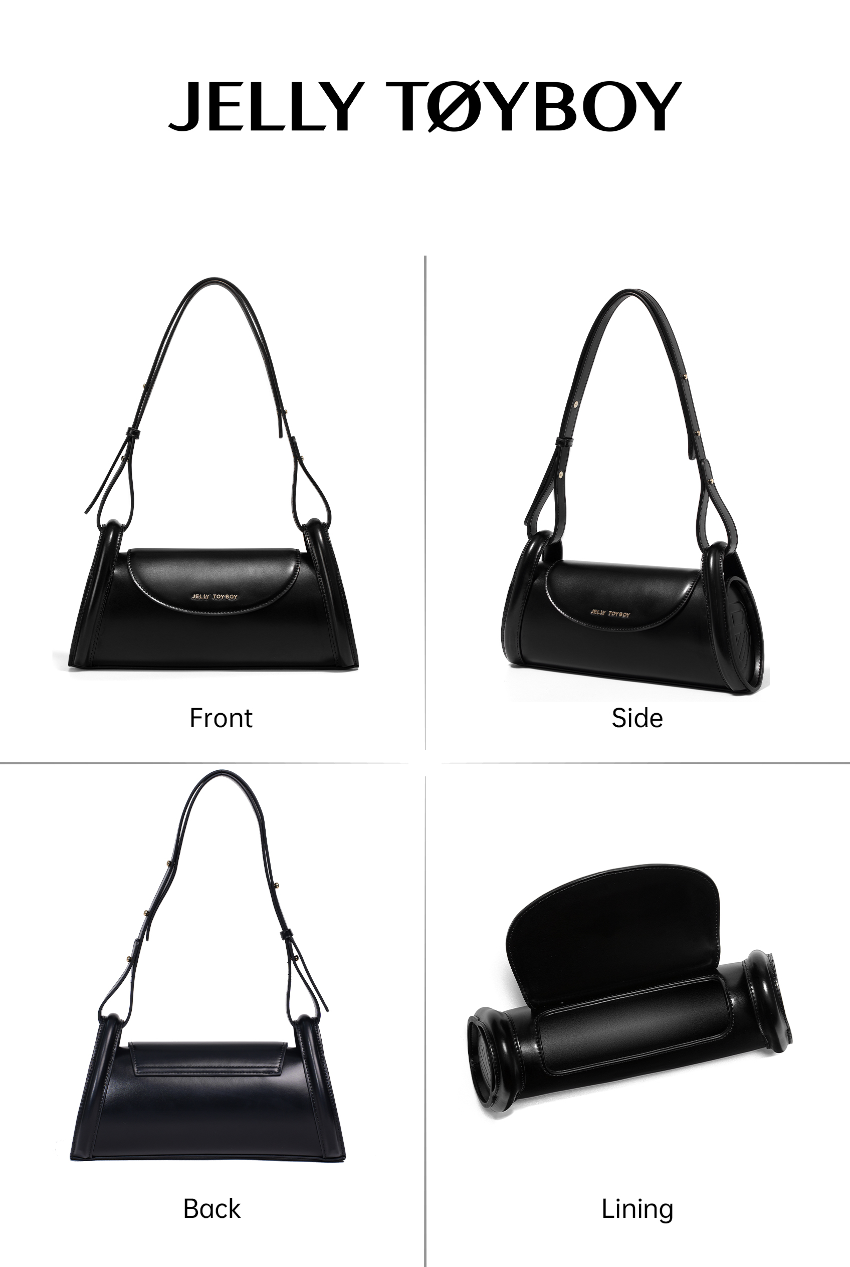 Jellytoyboy Women Designer Synthetic Leather  Crossbody Shoulder Bag Elegant | JTB Hengqin Bag