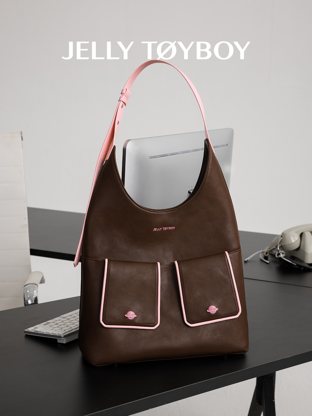 UrbanEase | Dual Pocket Hobo Tote