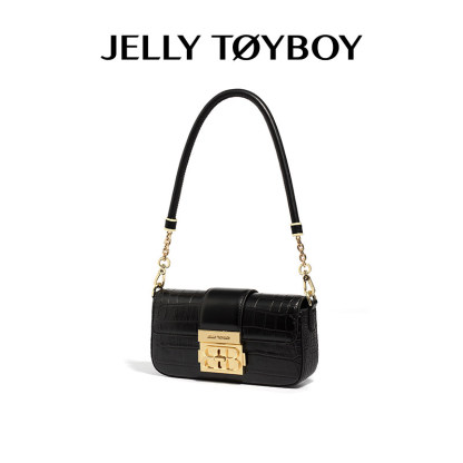 JTB harmonica bag. Spring and summer new high-end texture bag, work handbag, small tote bag, light luxury cross-body armpit bag