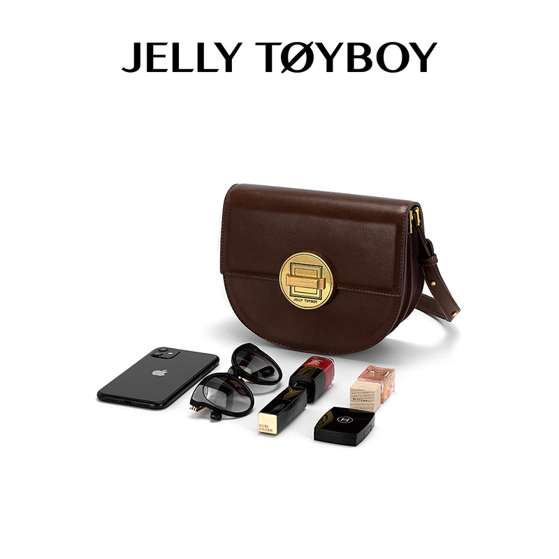 JTB Knight Bag, Spring New Collection, Vintage Versatile Bag, Crossbody Bag, Fashionable Women's Bag, Commuter Bag, Niche Design Shoulder Bag, Saddle Bag Springtok