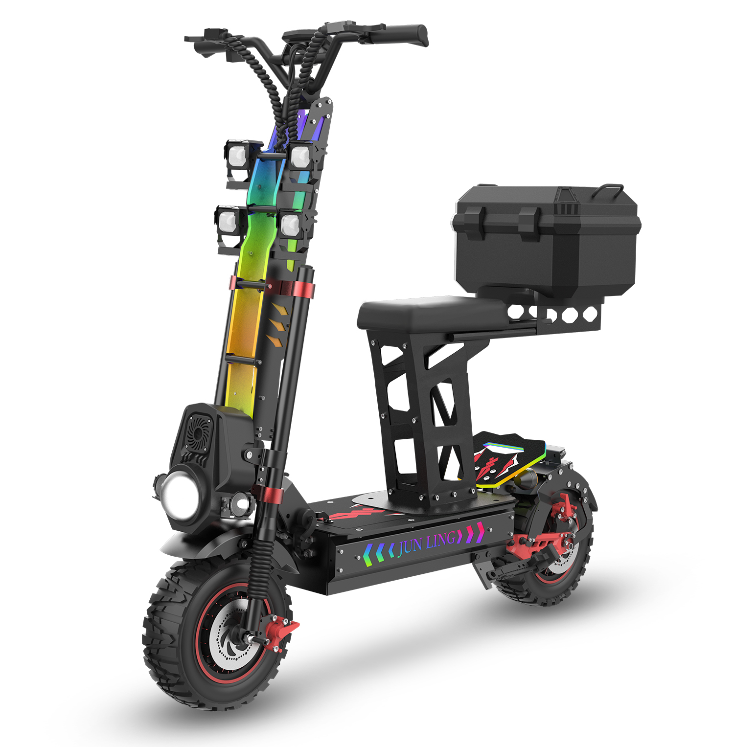Reddydy JL86 10000W Dual Motor Off-Road E-Scooter 55 MPH Up to 75 miles of range 13-Inch Tires