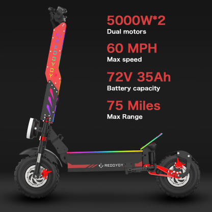 RD6 10000W Dual Motor Off-Road E-Scooter