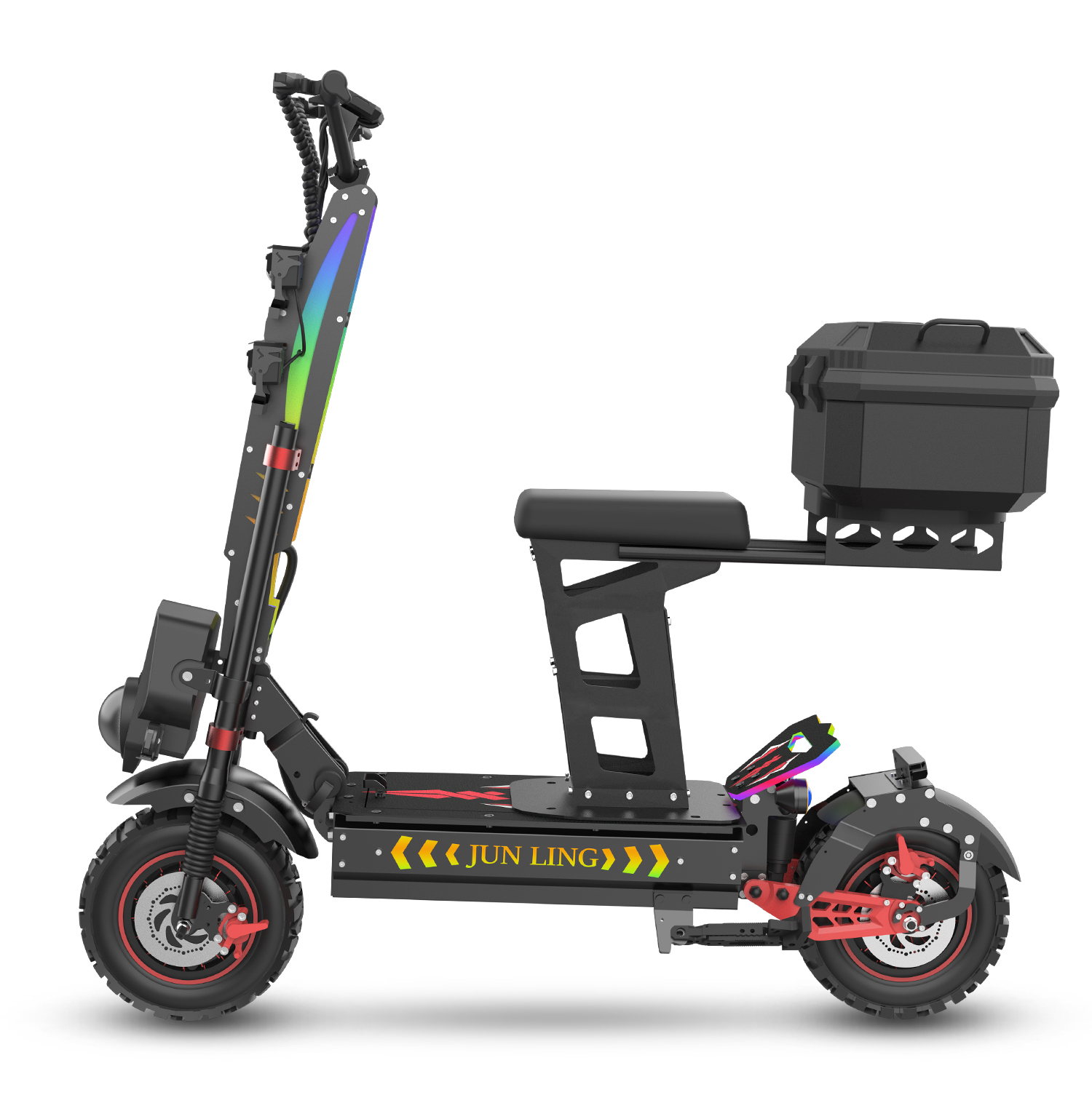 Reddydy JL86 10000W Dual Motor Off-Road E-Scooter 55 MPH Up to 75 miles of range 13-Inch Tires