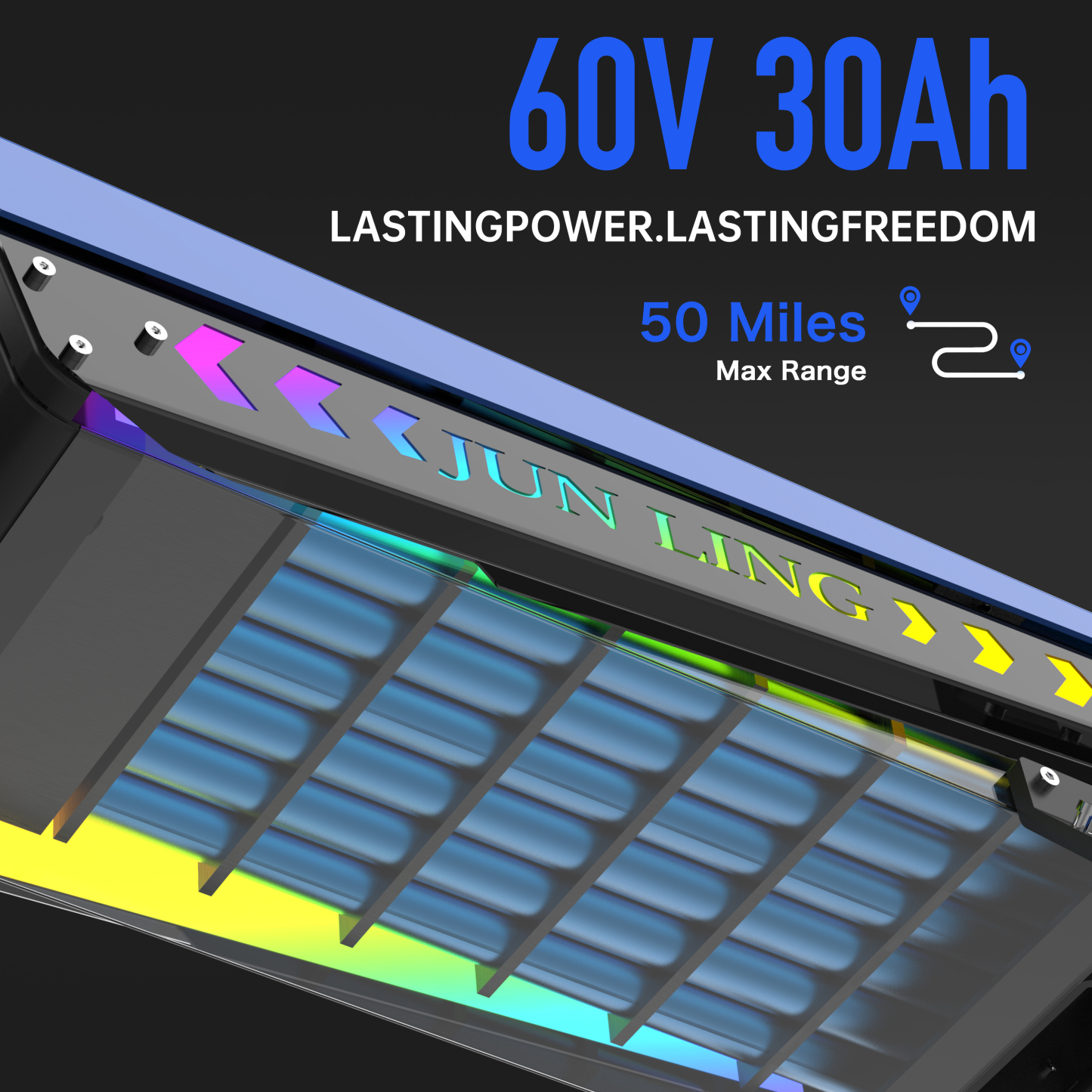 Reddydy JL80 Off-Road Electric Scooter 6000W Dual Motor Up to 50 miles of range 12-Inch Tires