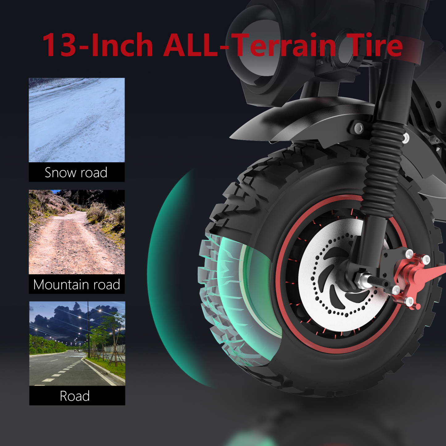 JL86 10000W Dual Motor Off-Road E-Scooter