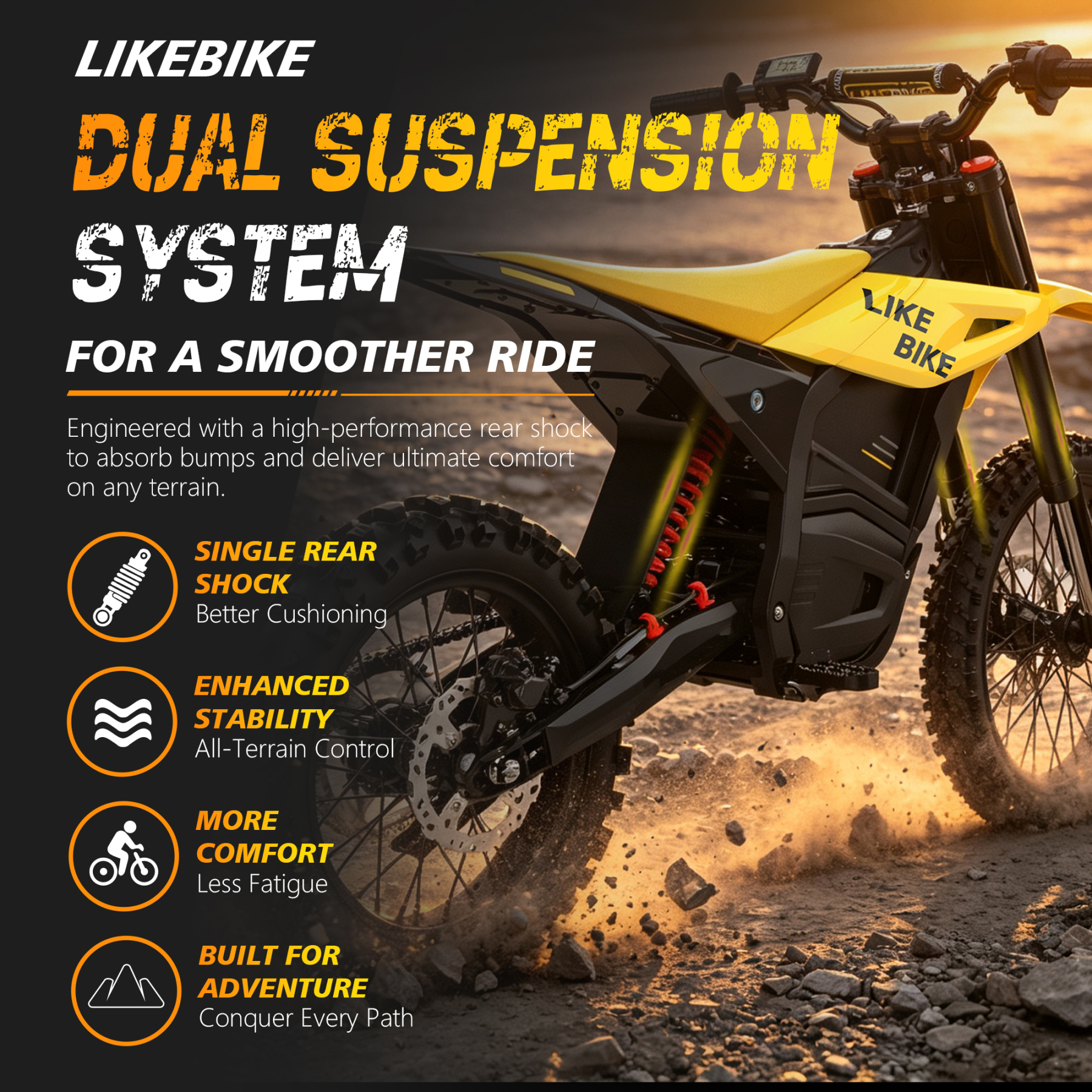 LIKEBIKE LF-01 Electric Dirt Bike