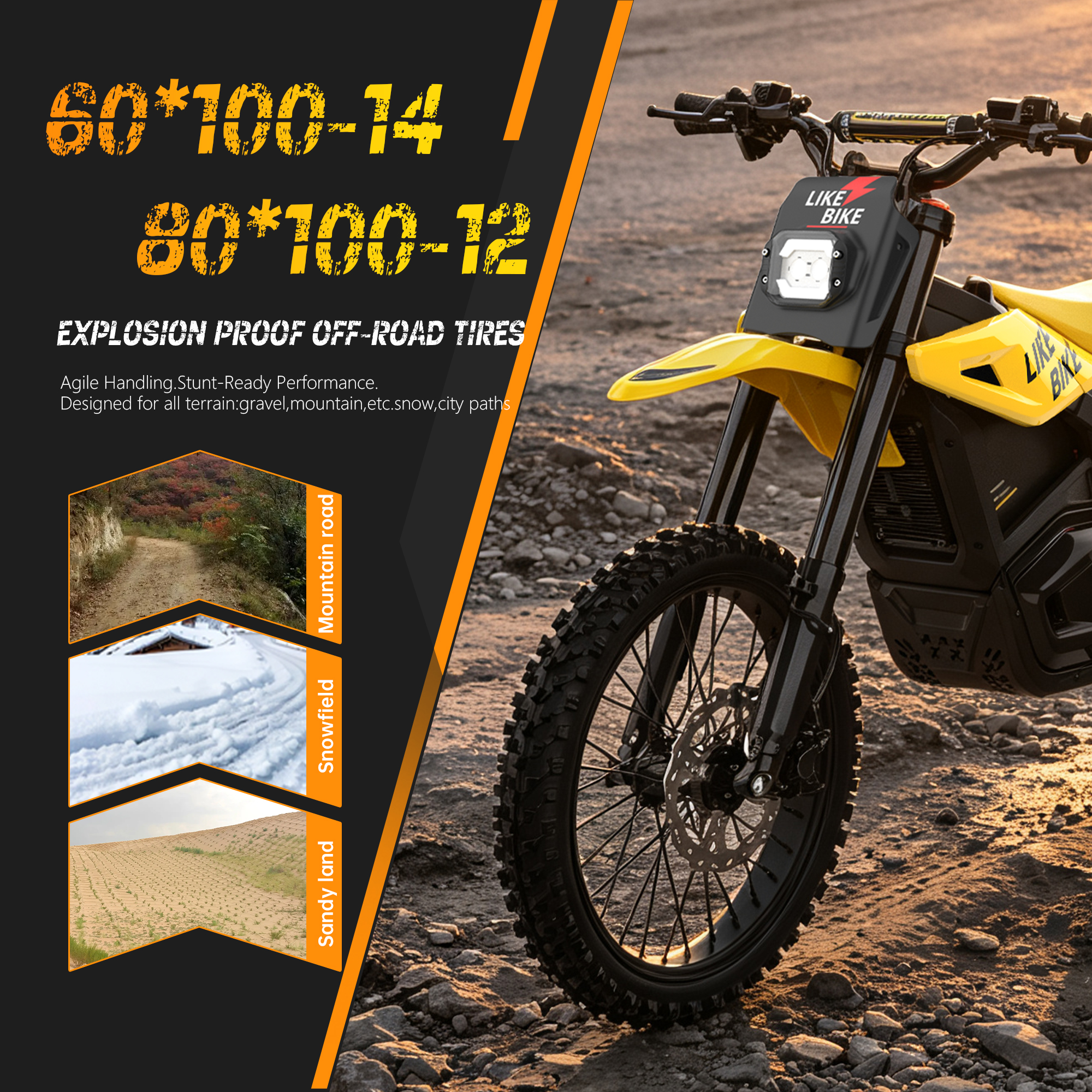 LIKEBIKE LF-01 Electric Dirt Bike