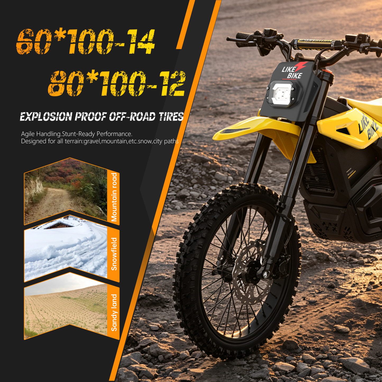 LIKEBIKE LF-01 Electric Dirt Bike