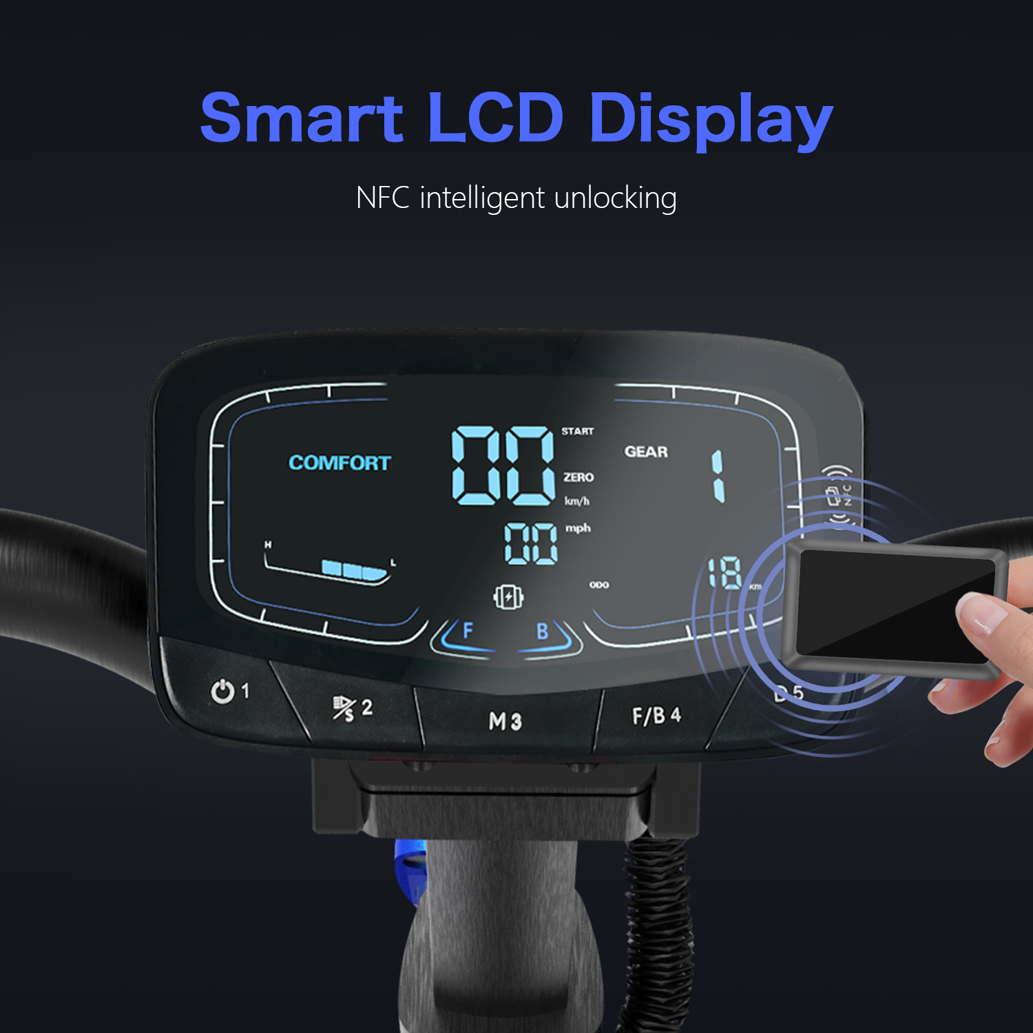 RD2 5000W Dual Motor Off-Road Electric Scooter