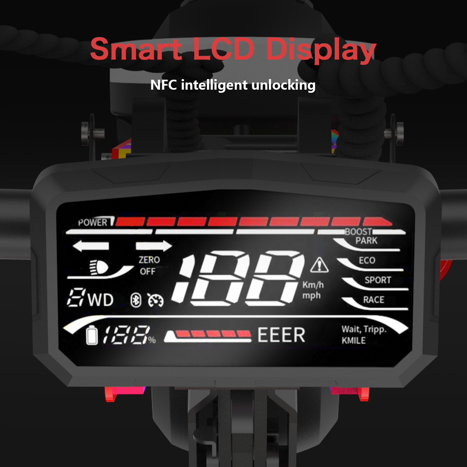 RD6 10000W Dual Motor Off-Road E-Scooter