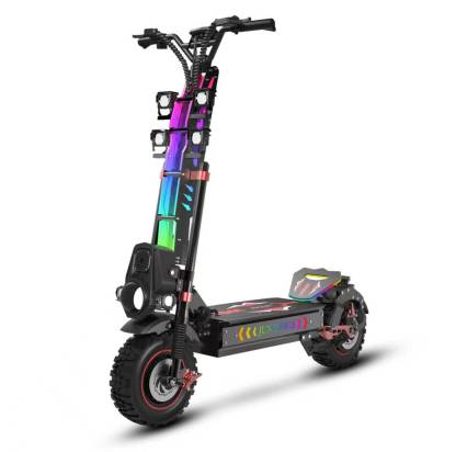 JL86 10000W Dual Motor Off-Road E-Scooter Up to 75 miles of range 13-Inch Tires